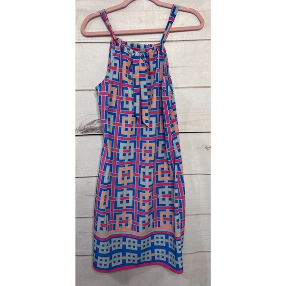 Crown & Ivy Dress Size SM Geometric Shapes Multicolor - Picture 5 of 5